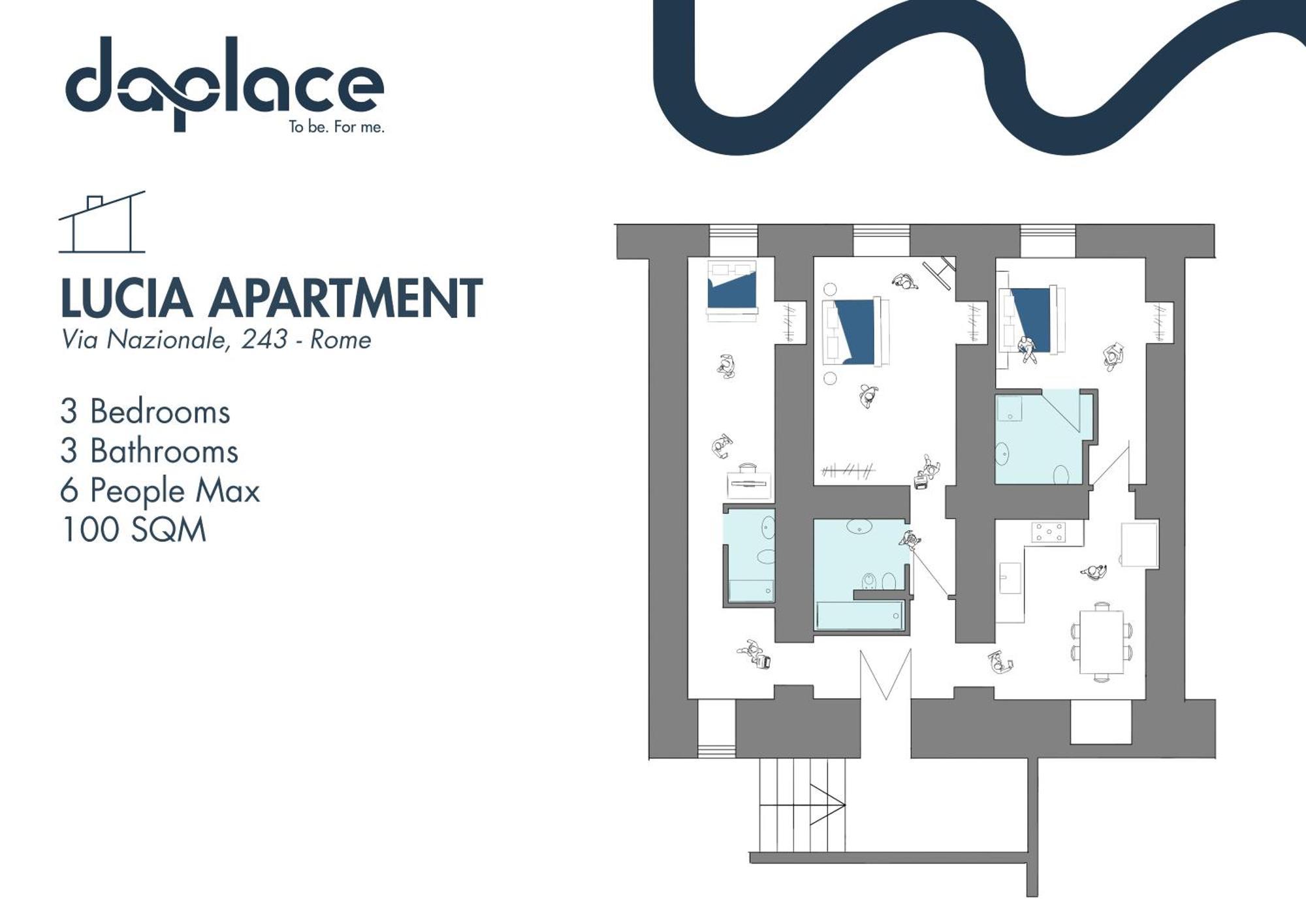 Daplace - Lucia Apartment Rome Extérieur photo